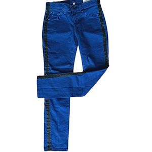 RAG & BONE for Intermix limited edition Lapis Tuxedo royal blue jeans 26